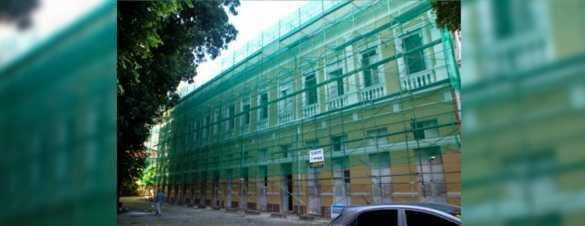 Foto: Governo avança com as obras de reconstrução do prédio histórico do IEEP, em Belém