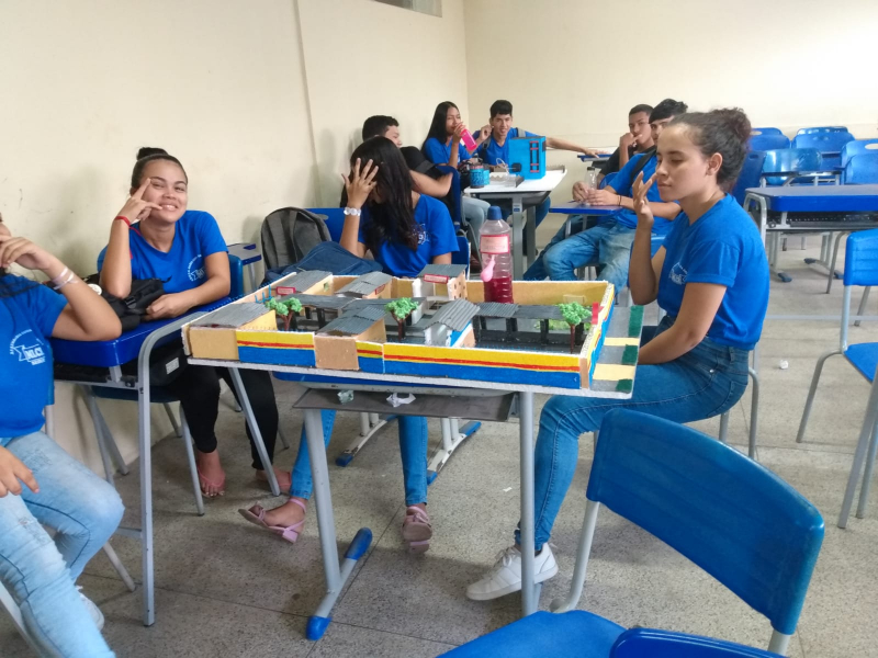 Foto: Estudantes da rede estadual são finalistas do Prêmio Liga Steam 2023