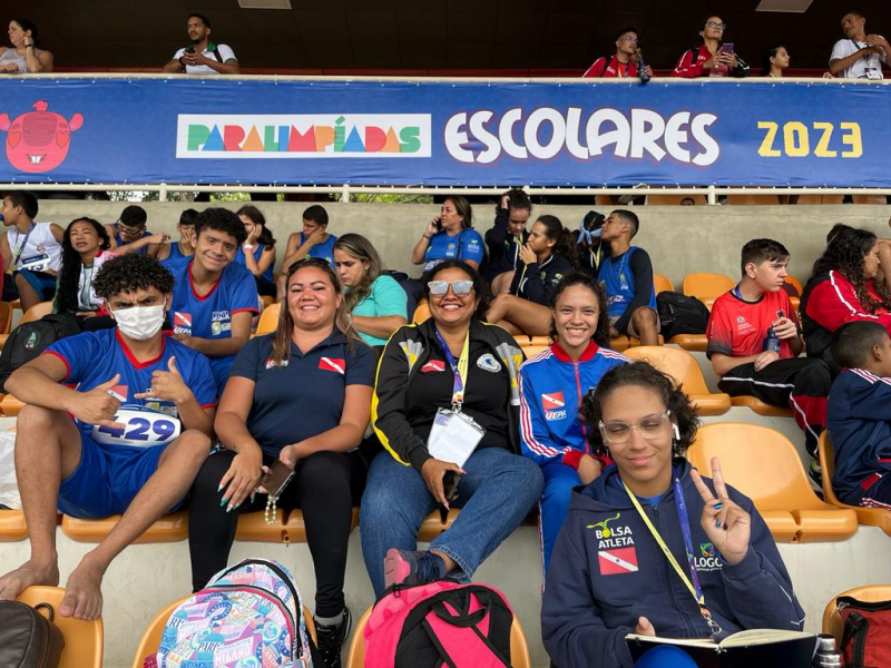 Foto: Estudantes paraenses participam das Paralimpíadas Escolares 2023 em São Paulo