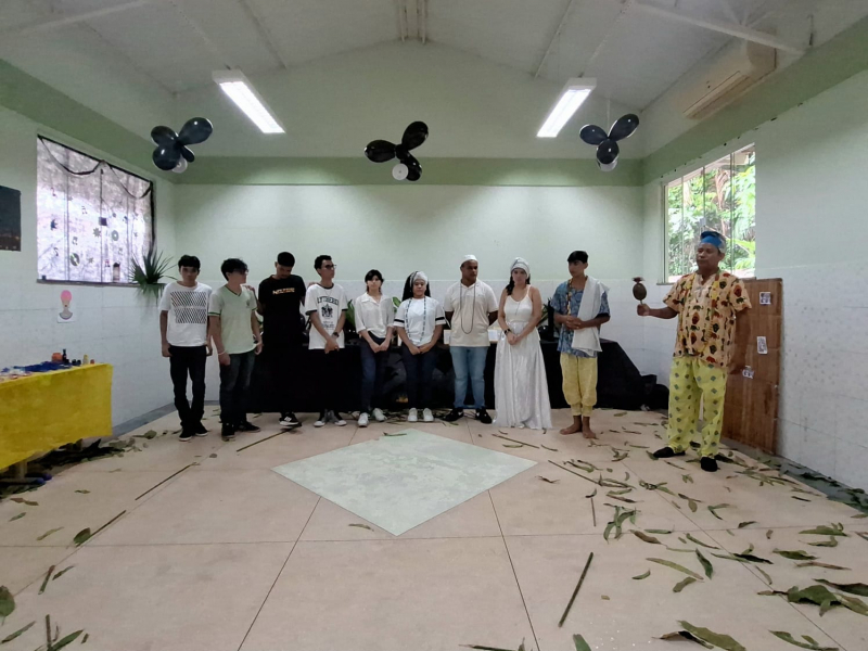 Foto: Escola estadual de Marituba promove ações de combate ao racismo