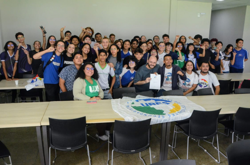 Foto: Seduc reúne com estudantes e discute políticas públicas para grêmios estudantis