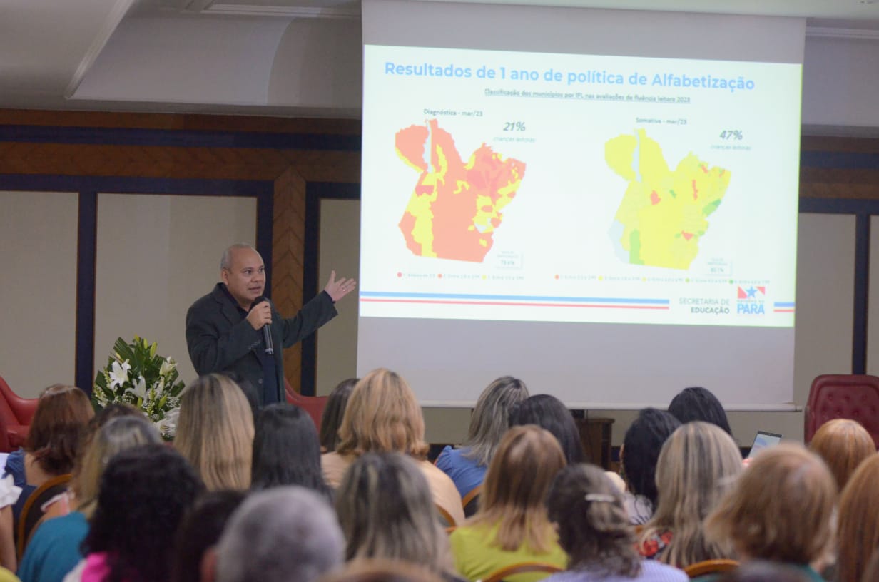 Foto: Secretário Adjunto de Educação Básica, Júlio César Meireles de Freitas - Foto: Eliseu Dias / Ascom Seduc