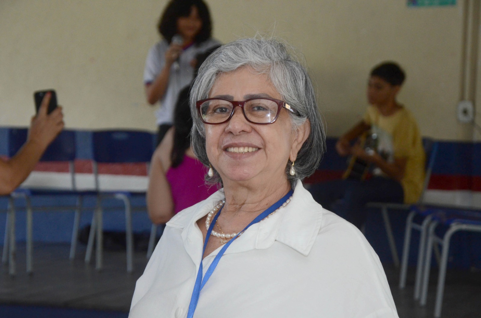 Luiza Santana, especialista em educação da equipe de implementação do ensino em tempo integral da Seduc - Foto: Eliseu Dias / Ascom Seduc