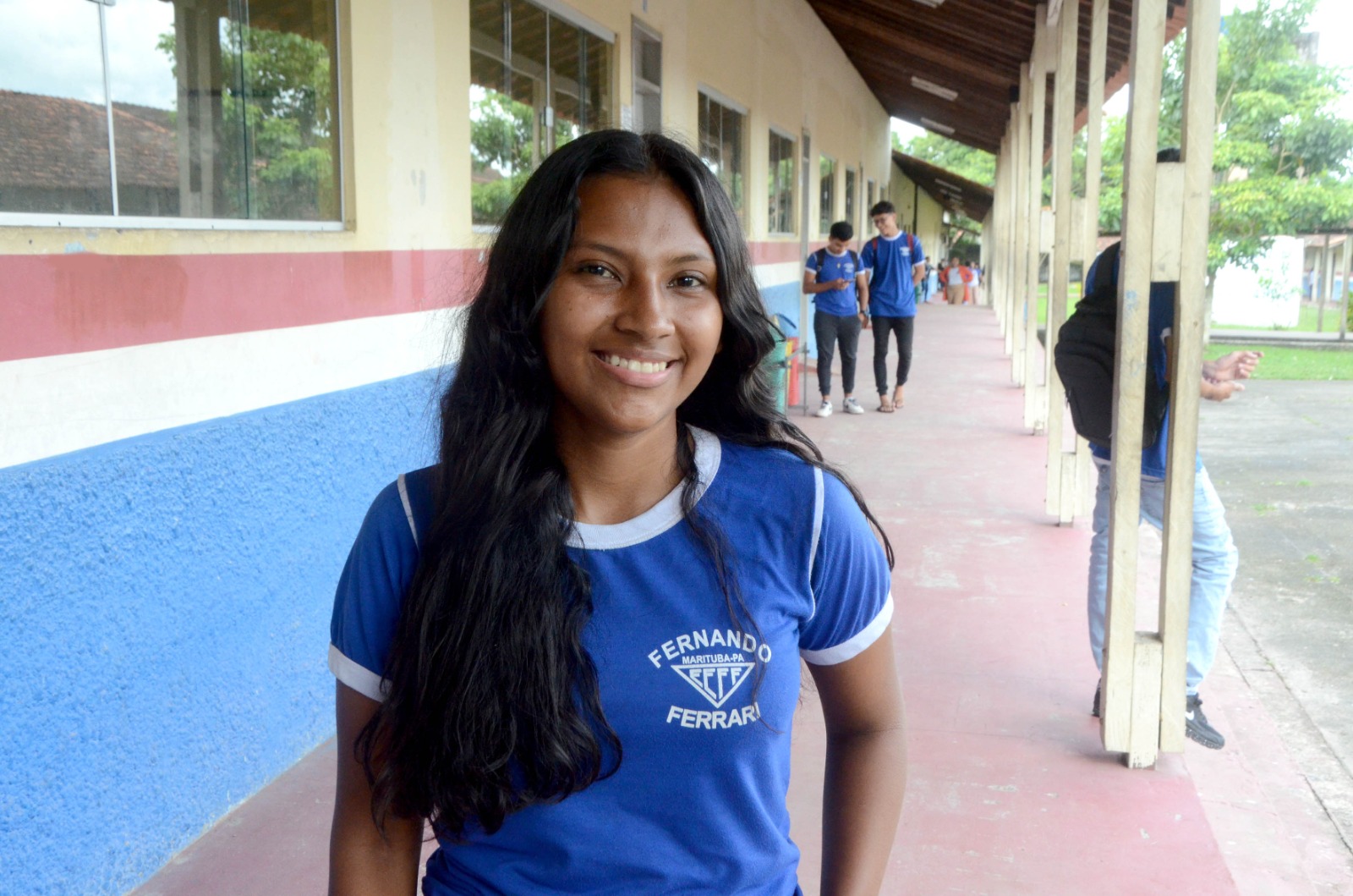 Estudante Ranyara de Melo - Foto: Eliseu Dias / Ascom Seduc