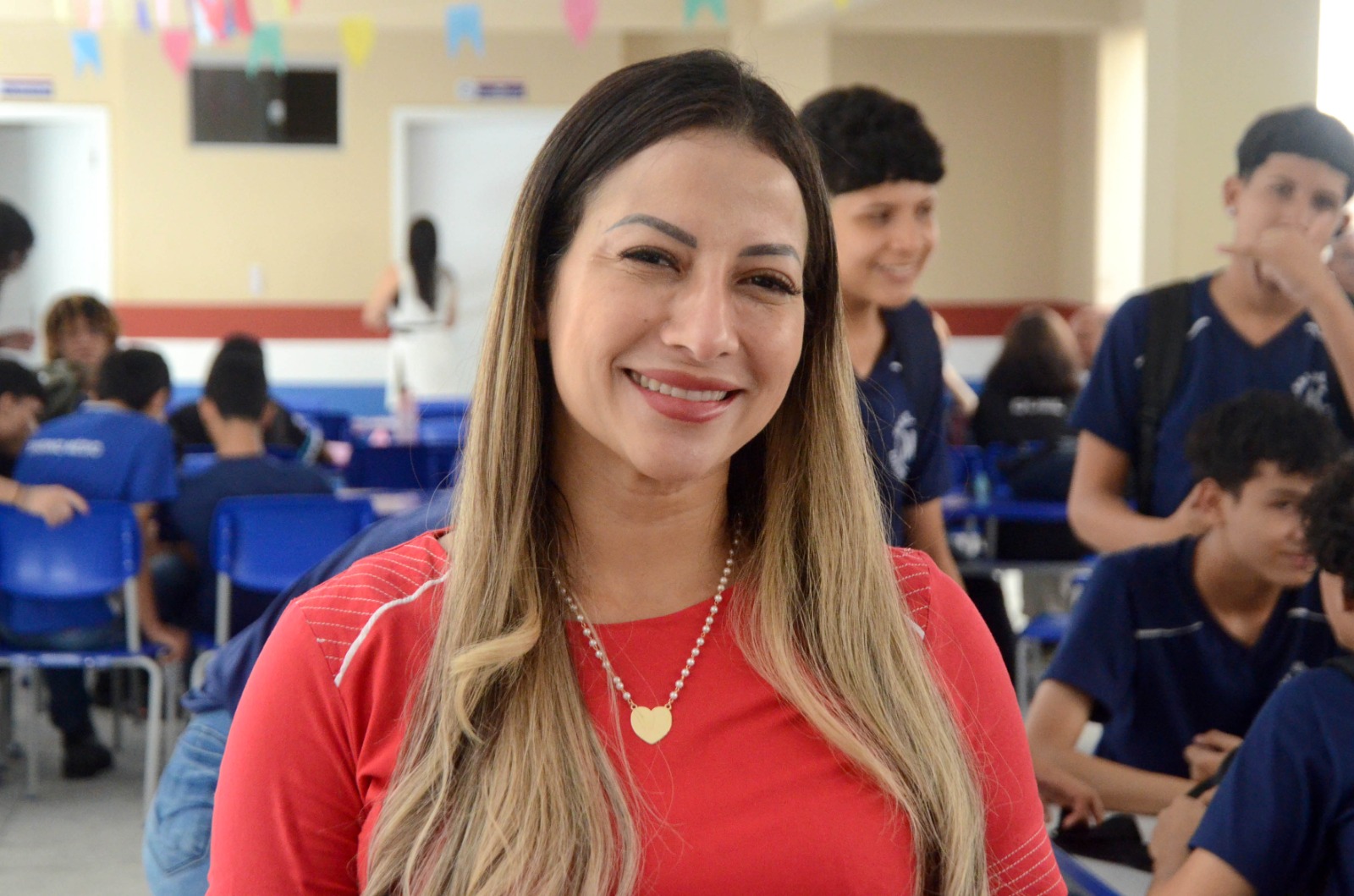 Mônica Belo, dirigente da DRE Belém 3 - Foto: Eliseu Dias / Ascom Seduc