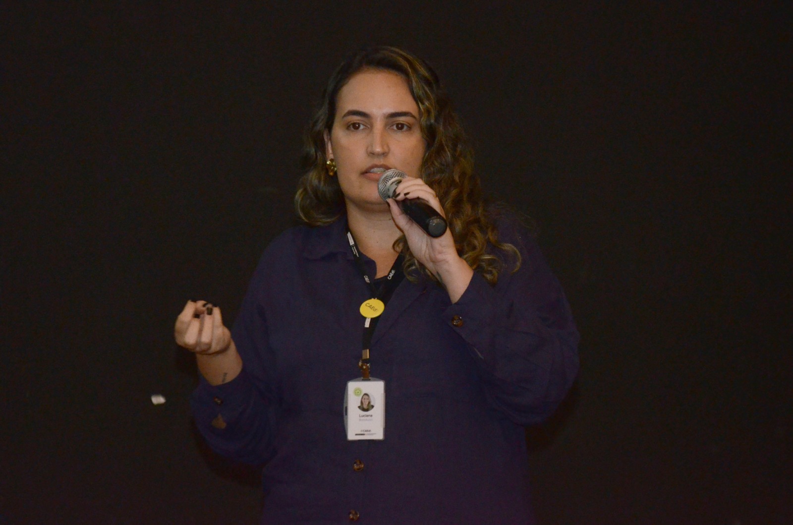 Professora Luciana Bortolucci - Foto: Eliseu Dias / Ascom Seduc