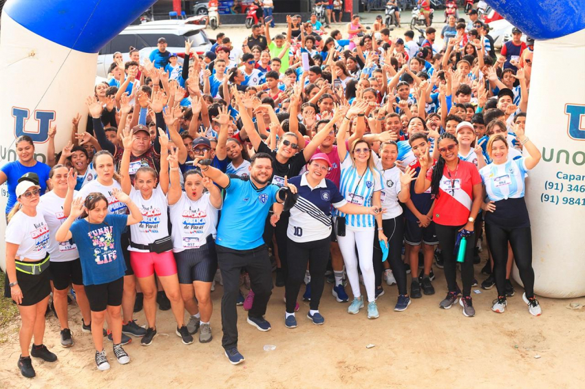 Foto: Escola Estadual Pio X realiza 1ª Corrida do Conhecimento em Capanema