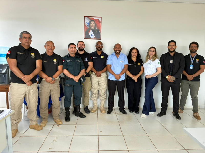 Foto: Reunião interinstitucional fortalece ações de prevenção e segurança nas escolas estaduais de Altamira