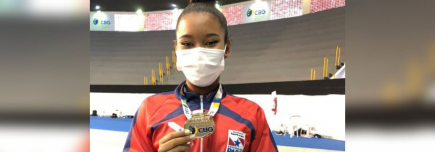 Foto: Alunos da rede estadual conquistam medalhas no Campeonato de Ginástica Aeróbica