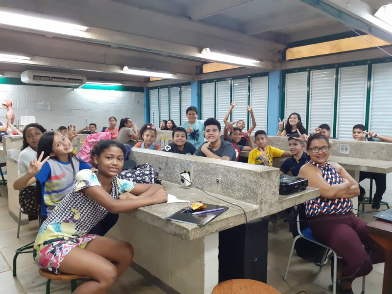 Foto: Escolas comemoram redução da violência