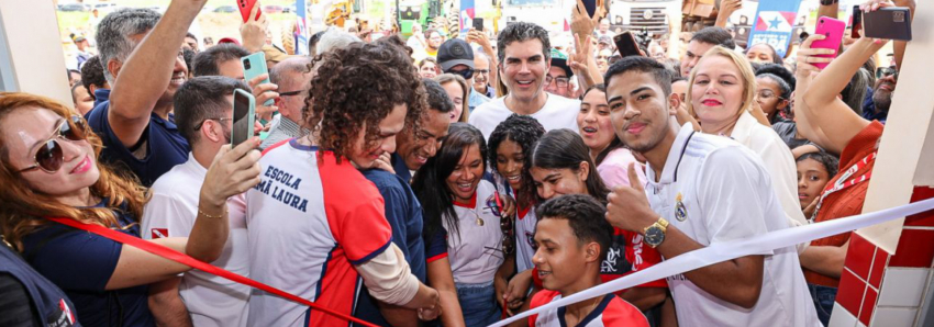 Foto: Governo entrega Escola Estadual Irmã Laura e beneficia mais de 1.500 estudantes de Canaã dos Carajás