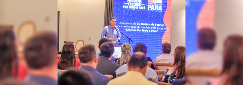 Foto: Governo do Pará autoriza construção de mais 30 creches no estado