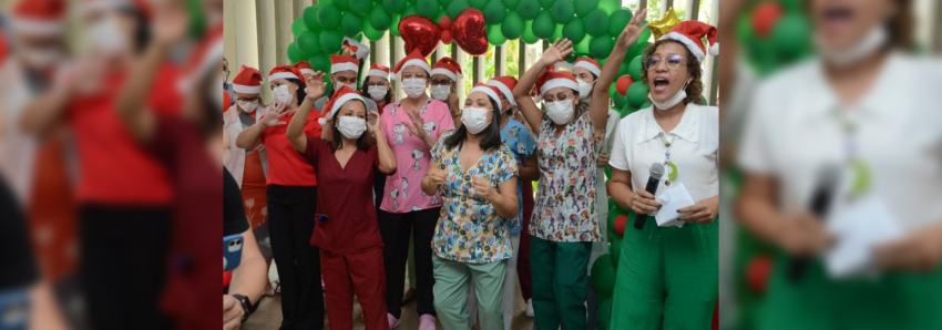 Foto: Alunos da Seduc em tratamento no Barros Barreto têm programação de Natal