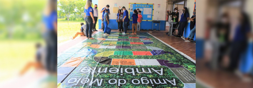 Foto: Secretaria de Meio Ambiente promove ação de educação ambiental em escola da Terra Firme