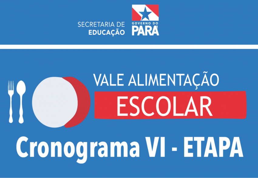 Foto: Cronograma vale-alimentação escolar