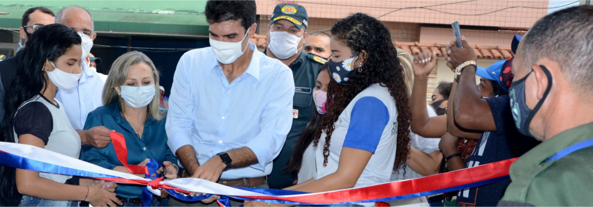 Foto: Brigadeiro Fontenelle é a 48ª escola da rede pública revitalizada e entregue pelo Governo do Estado