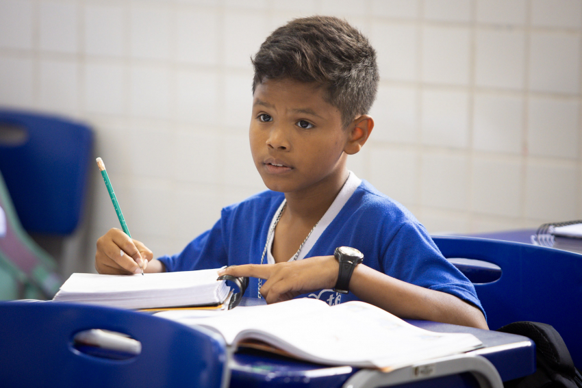 Foto: Seduc realiza prova do SisPAE 2023 em escolas municipais e estaduais