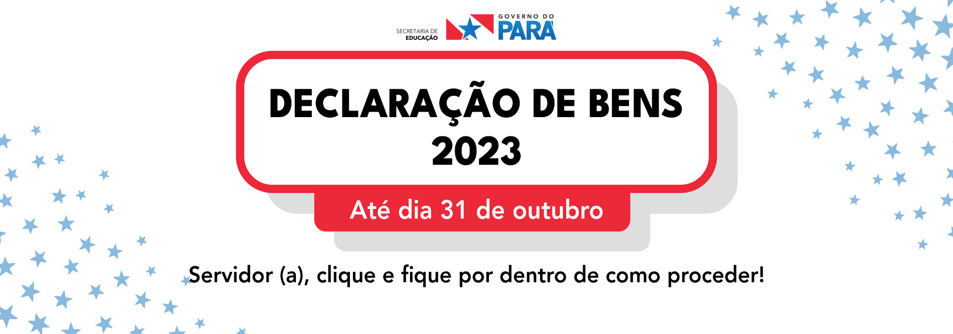 notícia: Declaração de bens e valores 2023