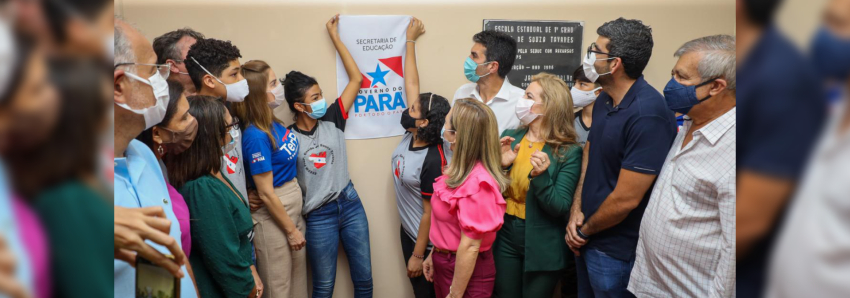 Foto: Governo entrega nova Escola Estadual Oneide de Souza Tavares, em Ananindeua