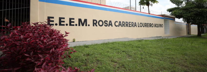 Foto: Estado garante quadra em escola e complexo poliesportivo em Santarém Novo