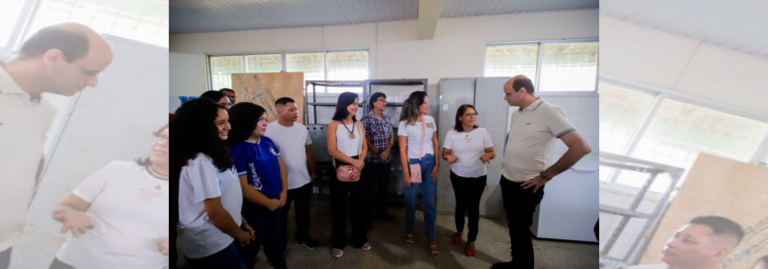 Foto: Seduc vai a escolas de Bragança e Augusto Corrêa constatar demandas estruturais e pedagógicas