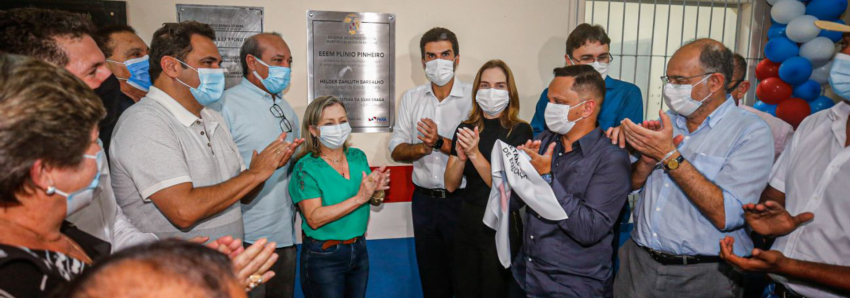 Foto: Governo entrega Escola Estadual Plínio Pinheiro reconstruída em Marabá