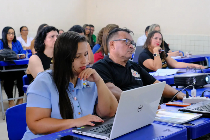 Foto: Professores da rede estadual de 13 municípios participam de formação em Marabá