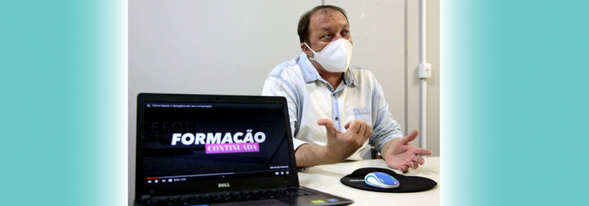 Foto: Educadores apostam na formação continuada durante isolamento social