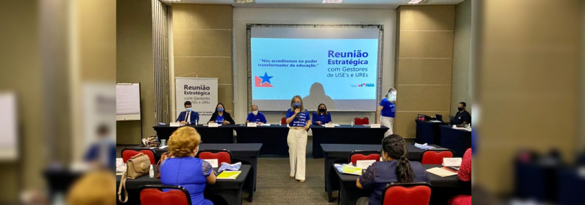 Foto: Seduc debate planejamento estratégico com gestores das unidades de educação 