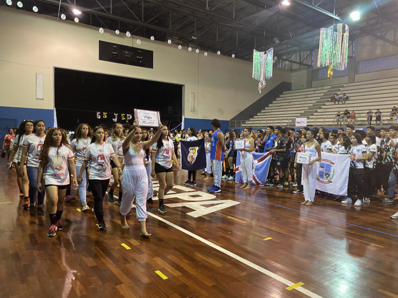 Foto: Abertura dos Jogos Estudantis Paraenses reúne mais de 700 atletas, em Belém