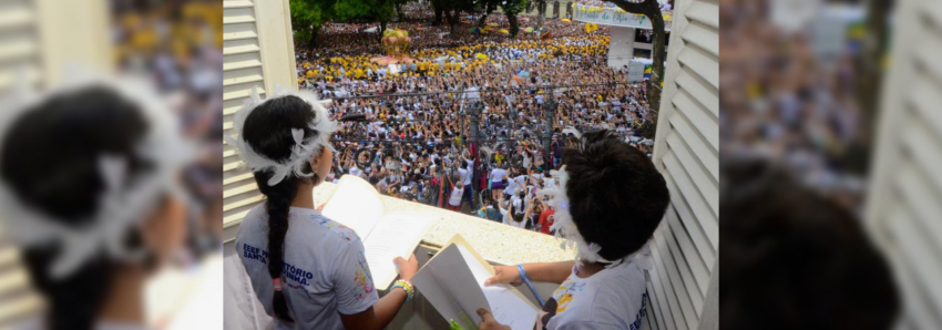 Foto: 1º “Janelas de Nazaré” encerra programação com espetáculo musical na procissão do Círio