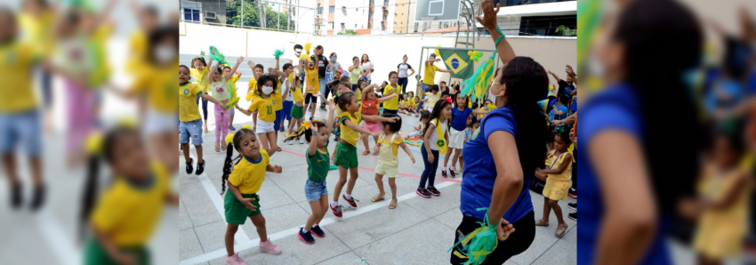 Foto: Seduc realiza I Jogos Internos da 'Creche Prof. Orlando Bitar', em Belém