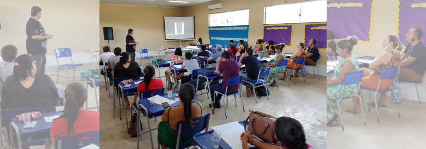 Foto: Seduc realiza formação continuada para profissionais de educação da 12ª URE