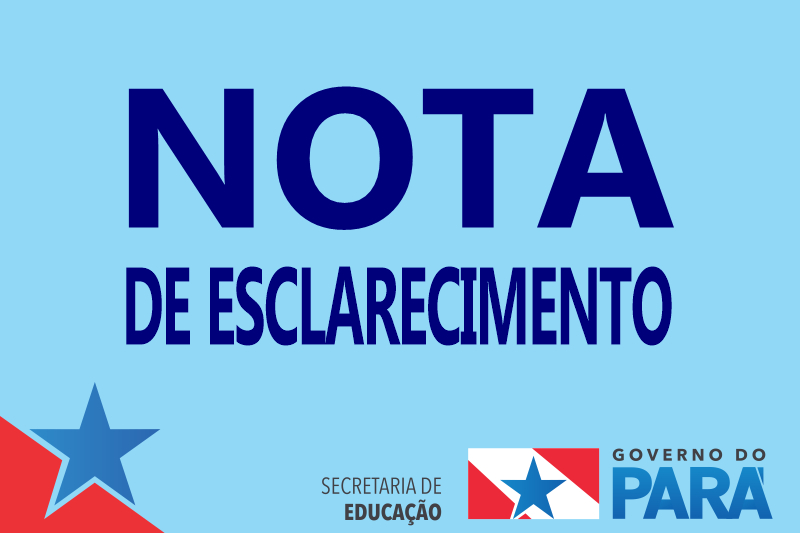 Foto: Nota de esclarecimento