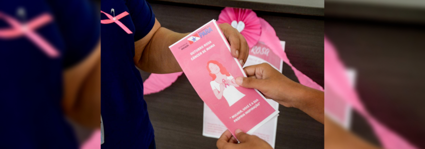 Foto: Seduc conscientiza servidores sobre a importância da prevenção do câncer de mama
