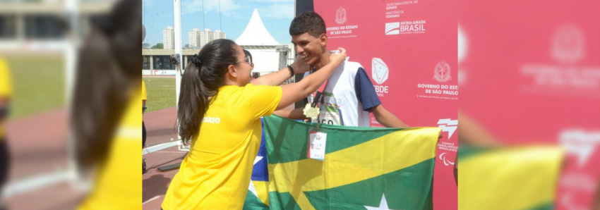 Foto: Paraenses começam Paralimpíadas Escolares com medalhas de ouro, prata e bronze