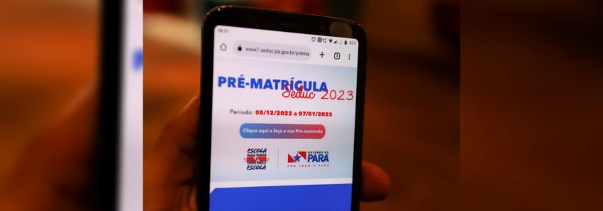 Foto: Seduc alerta para o fim do período de pré-matrícula na rede pública estadual