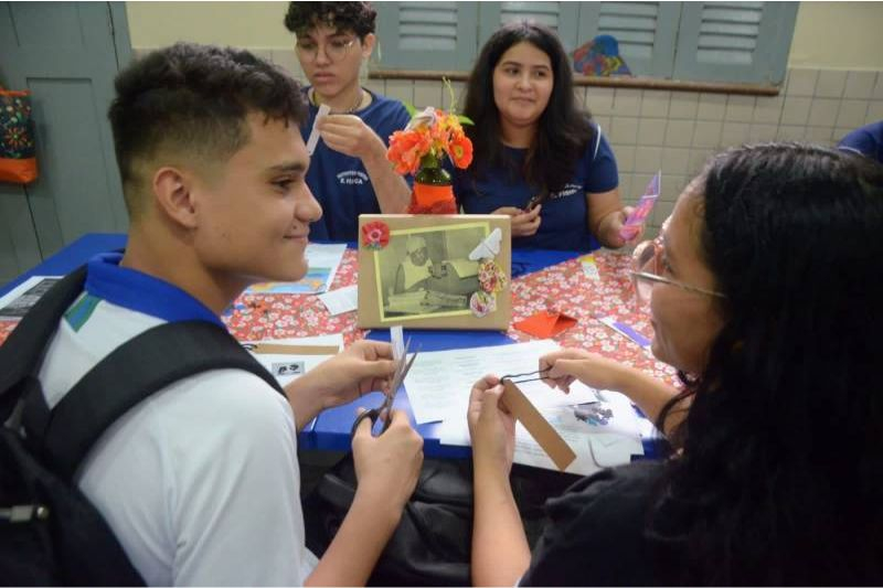 Foto: Escola estadual incentiva o combate à discriminação racial com diálogo e cultura