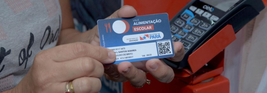 Foto: Estado libera a 8ª recarga do vale-alimentação escolar a partir do dia 25 de fevereiro