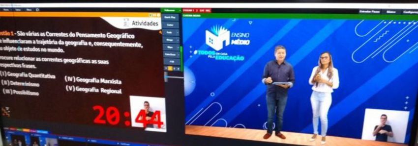 Foto: Estado autoriza retorno gradual de aulas presenciais em escolas públicas e privadas