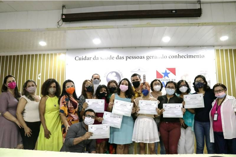 Foto: Estudantes têm formatura de projeto de humanização na Fundação Santa Casa