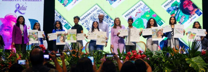 Foto: Seduc realiza concurso 'Cores do Futuro' para estampar materiais didáticos no ano de 2024