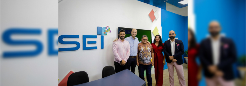 Foto: Secretário da Educação visita SEI para estudar ampliação do programa