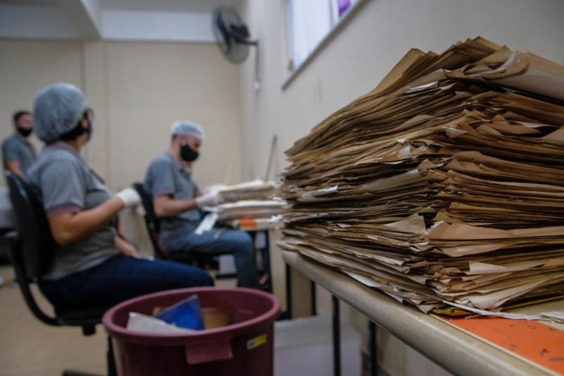 Foto: Modernização dos órgãos estaduais mira na eficiência contra o desperdício de papel