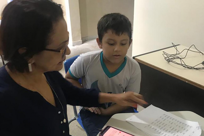Foto: Seduc inicia avaliação de fluência verbal nas escolas públicas do Pará