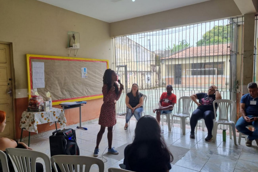 Foto: Escola da rede pública realiza projeto de desenvolvimento pessoal e educação para convivência