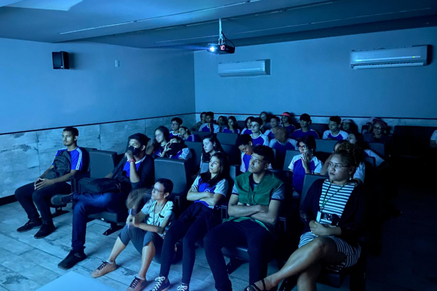 Foto: Ideflor-Bio lança 'Cine Floresta' com a participação de alunos da rede pública estadual