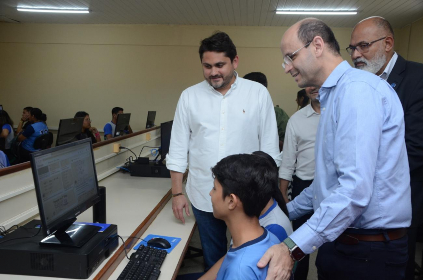 Foto: Escolas estaduais do Pará recebem doação de equipamentos do Ministério das Comunicações