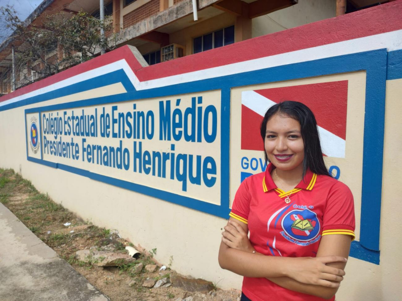 Foto: Estudante de Monte Alegre conquista 1° lugar no Brasil em concurso de redação