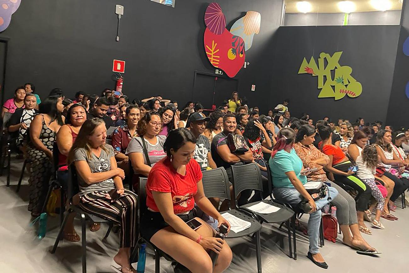 Professores, pais e responsáveis acompanharam a programação na Usina - Foto: Divulgação